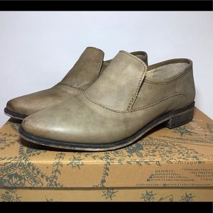 Free People Size 7 Brady Slip On Loafers Leather